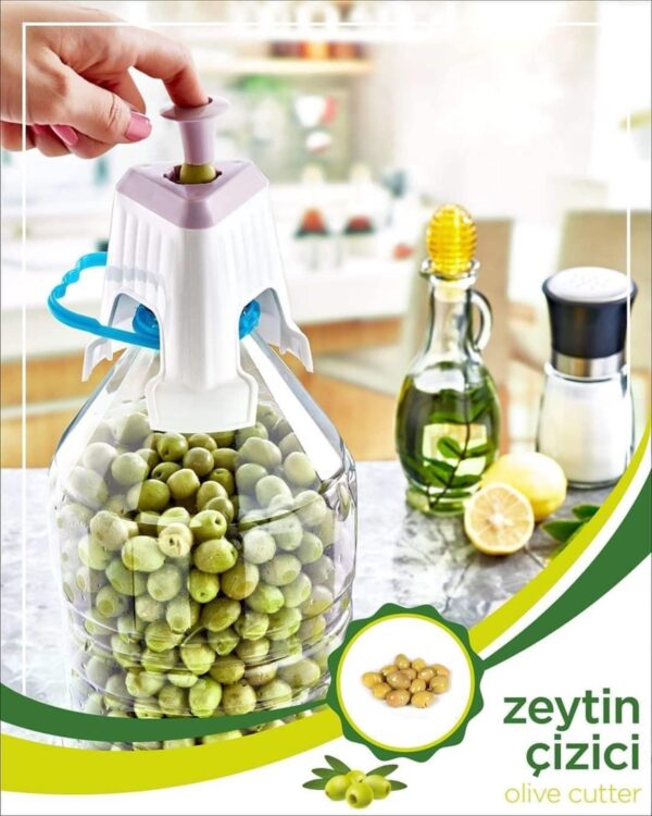Kolay Zeytin Dilme Çizme Aparatı Pratik Kolay Zeytin Çizici Alet (K0)