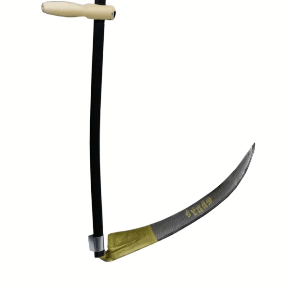 Komple Tırpan - Metal Saplı 6 Parça Set - Ahşap Elcik 75 Cm