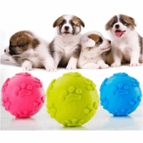 Köpek Isırma Topu Pati Desenli 1291