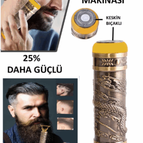 Kp-2074 2 İn 1 Profosyonel Suya Dayanaklı Ense Ve Yanak Makinası
