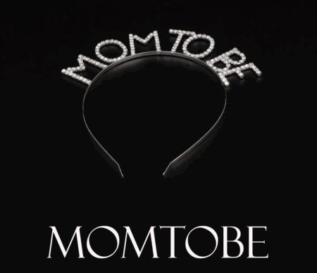 Çocuk Kristal Taşlı Gümüş Renk Mom to Be Tacı Anne Tacı