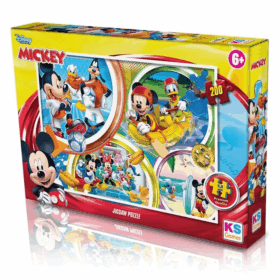 Çocuk Ks Games 200 Parça Mickey Mouse Puzzle