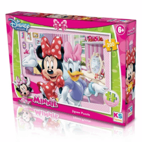 Çocuk Ks Games 200 Parça Minnie Çocuk Puzzle