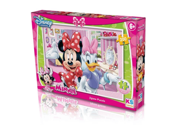 Çocuk Ks Games 200 Parça Minnie Çocuk Puzzle