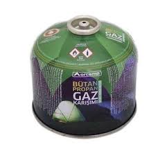 KÜÇÜK TOMBUL BÜTAN PROPAN GAZ KARTUŞ 230GR (K0)