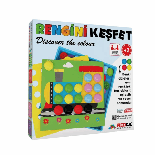 Çocuk Kumtoys Rengini Keşfet Dikkat ve Kavrama Oyunu