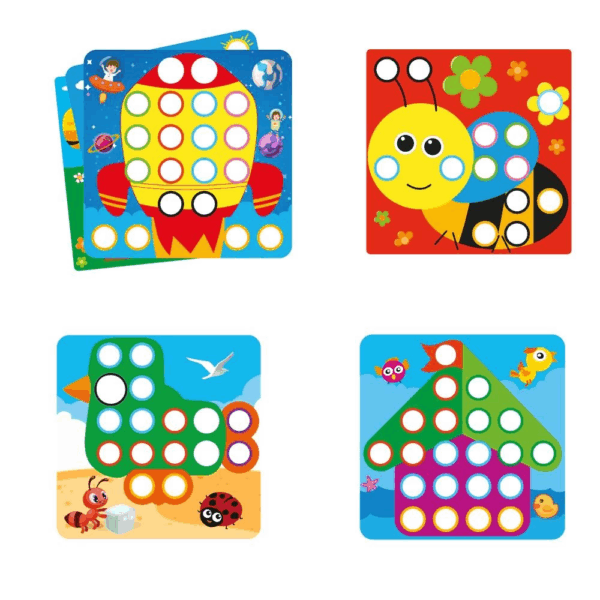 Çocuk Kumtoys Rengini Keşfet Dikkat ve Kavrama Oyunu - Görsel 3