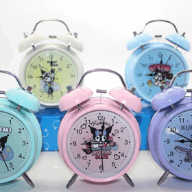 Kuromi,hello Kitty,mickey Mouse Masa Üstü Çalar Saat Alk3068