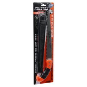 KURT DİŞİ   300MM  ÇELİK BUDAMA TESTERESİ  PLS.KILIFLI   PLASTİK SAPLI   30CM - SAPLI=43CM (K0)