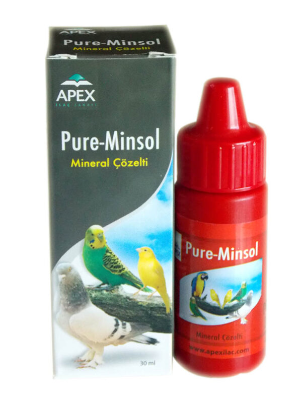 Kuşlar İçin Mineral Çözelti - Pure-Minsol (K0)