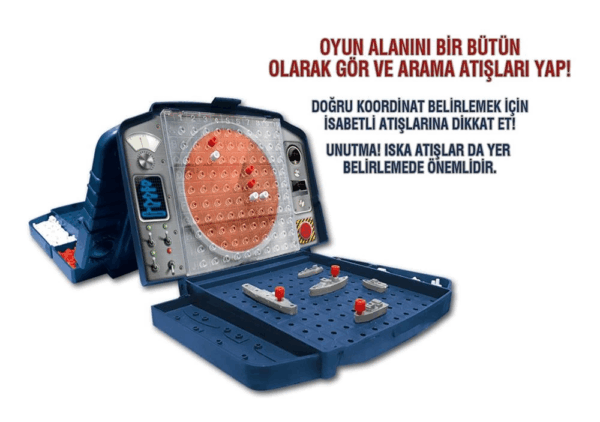 Çocuk Kutulu Amiral Battı Kutu Oyunu - Görsel 2