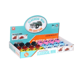 Çocuk KZL-XG879-21  Çek Bırak Minik Vosvos Araba