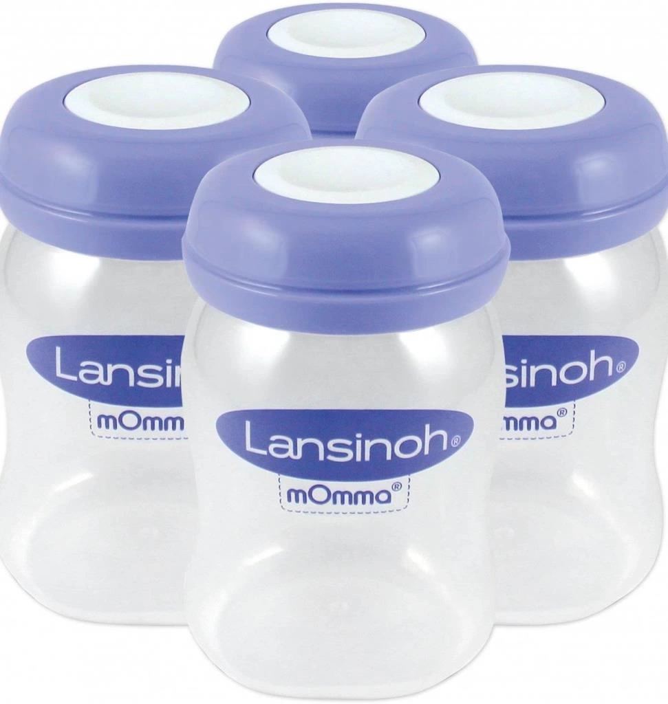 Lansinoh Anne Sütü Saklama Şişeleri 4lü - Görsel 2
