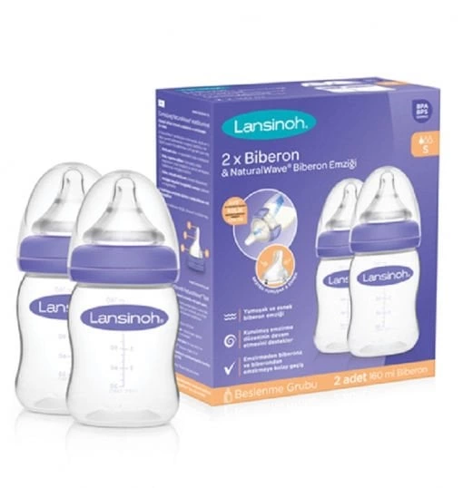 Lansinoh Natural Wawe Biberon Seti 2li 160ml - Görsel 3