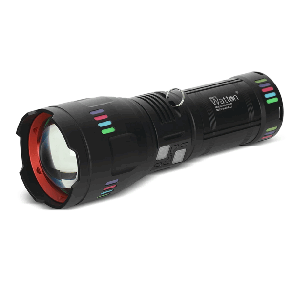 Lazer Etkili Profesyonel El Feneri  Wt-631- 30,000 Lümen - Görsel 2