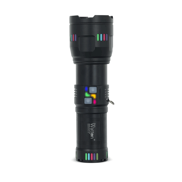 Lazer Etkili Profesyonel El Feneri  Wt-631- 30,000 Lümen - Görsel 3