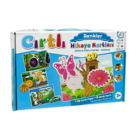 Çocuk LC7207 Laço, Cırtlı Hikaye Kartları Renkler