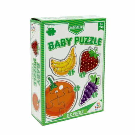 Çocuk LC7227 Laço, Baby Puzzle - Meyveler - İlk Puzzle / +12 ay