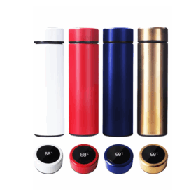 LED DERECELİ ÇELİK TERMOS 500ML (K0)
