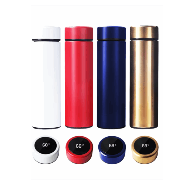 LED DERECELİ ÇELİK TERMOS 500ML (K0)