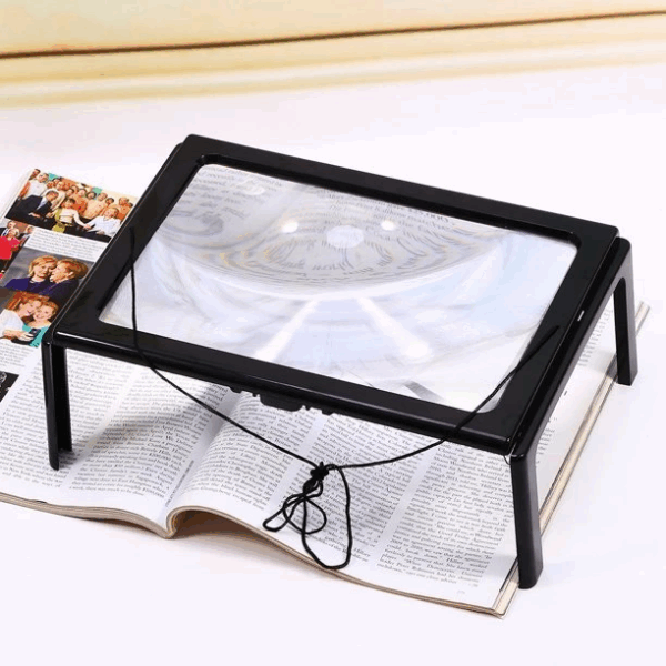Led Işıklı Kitap  Okuma Büyüteç - Görsel 2