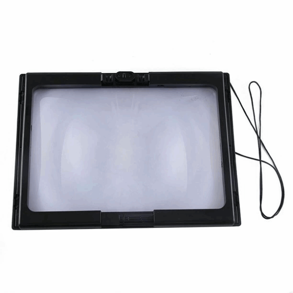 Led Işıklı Kitap  Okuma Büyüteç - Görsel 5