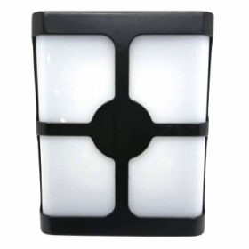 LED KARE SİYAH KUŞAKLI ARMATÜR 22W (K0)