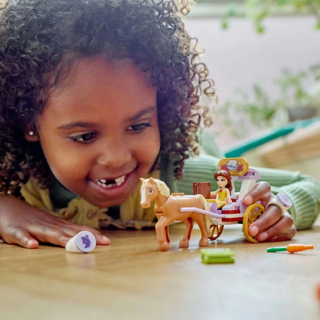 Disney Princess Belle'in Hikaye Zamanı At Arabası 43233 - Görsel 4