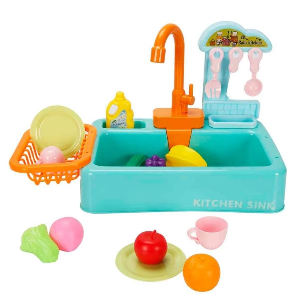 Little Chef Mutfak Lavabosu Oyun Seti 20 Parça - Görsel 2