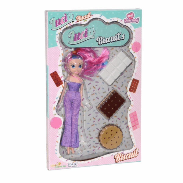 Çocuk LMN139 Lucia Bebek ve Bisküvileri -Limon - Görsel 2