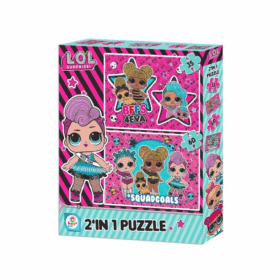 Çocuk LOL7583 Laço Kids L.O.L. 2'li Puzzle / 35+60 Parça Puzzle