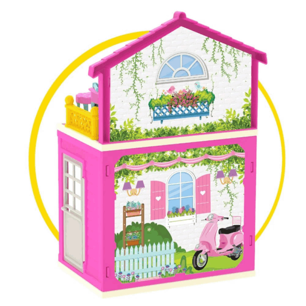 Çocuk Lola'nın 2 Katlı Evi Aktivite Oyun Seti - Görsel 4