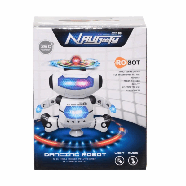 LZH-99444-2 Müzikli ve Işıklı Dansçı Robot -Vardem - Görsel 3