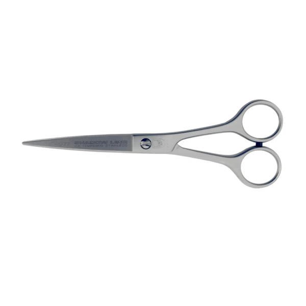 M-535 Metal Saplı Düz Saç Makası No: 6,5 İnç / 16,51 Cm - Paslanmaz Çelik