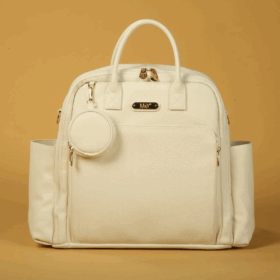 Maia Anne Bebek Bakım Sırt Çantası 7310 Krem Geniş Ve Konforlu Kullanım
