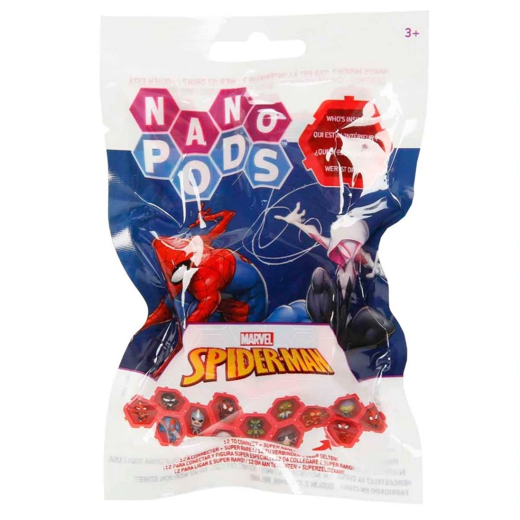 Marvel Spiderman Nano Kapsül Figür Sürpriz Paket - Görsel 2