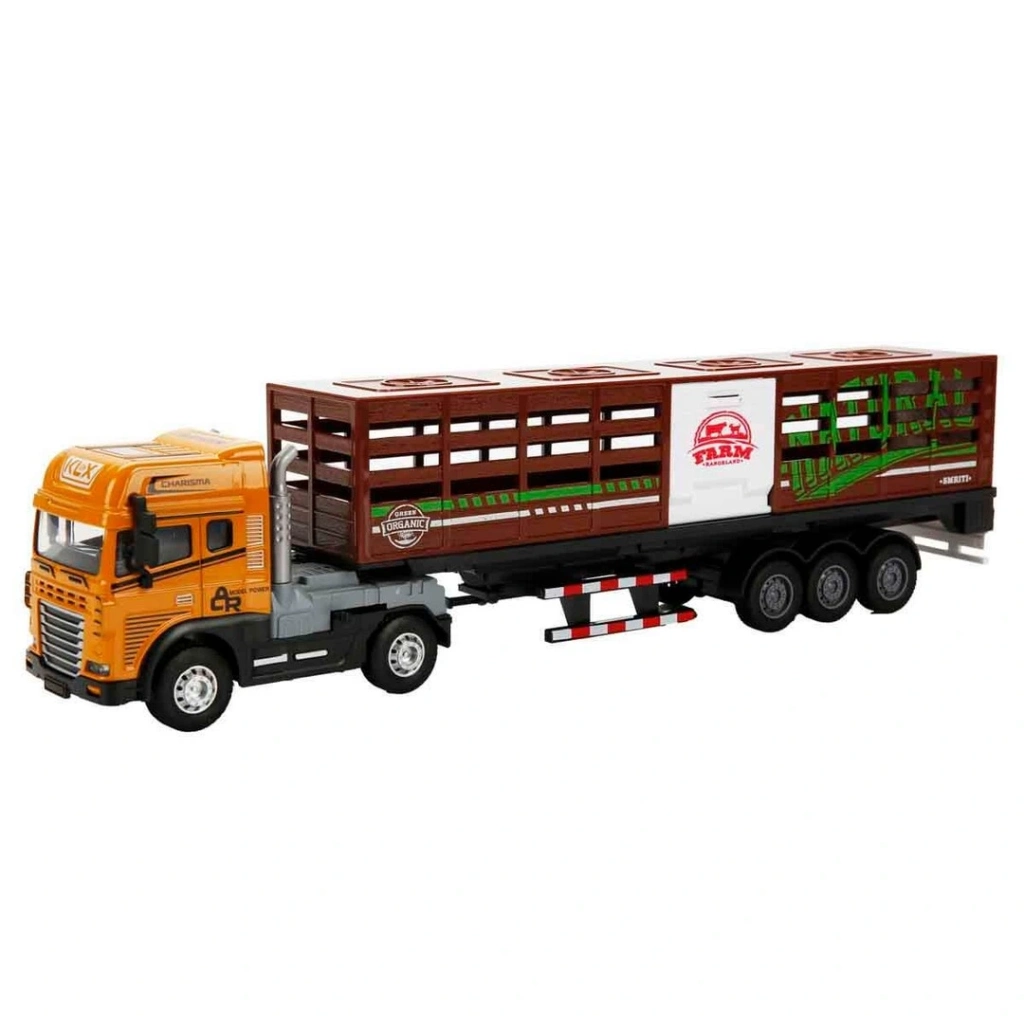 Maxx Wheels Sesli ve Işıklı Taşıyıcı Kamyon 40 cm - Görsel 4