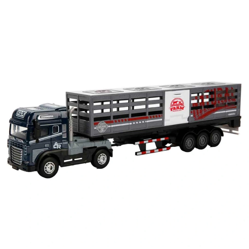 Maxx Wheels Sesli ve Işıklı Taşıyıcı Kamyon 40 cm - Görsel 5