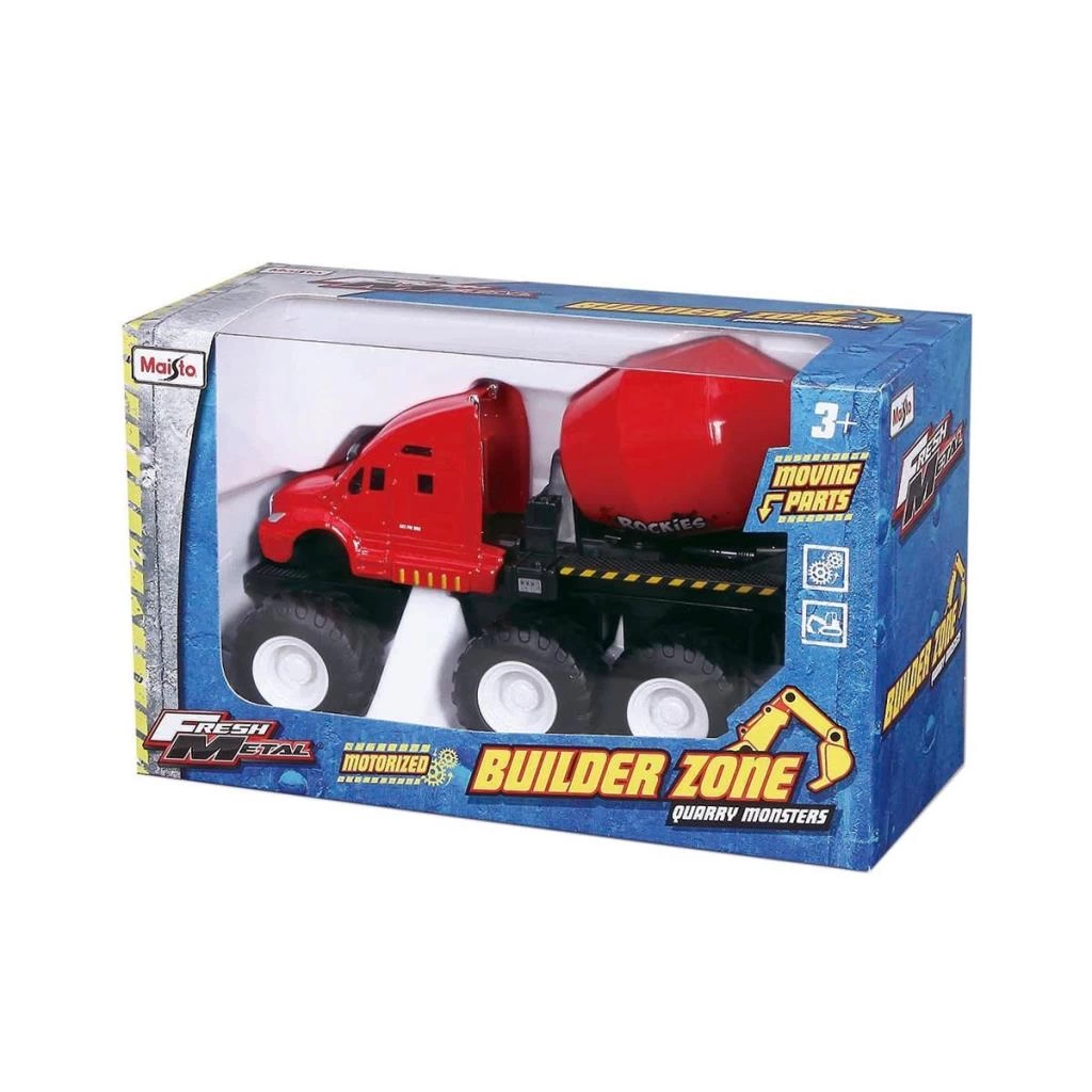 Çocuk MAY/21191 Maisto Fresh Metal Builder Zone Taş Ocağı Araçları - Görsel 5