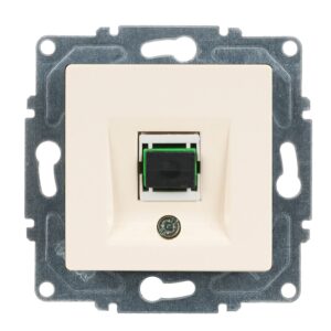 Günsan Eqona Krem Vidalı Fiber Optik Data Prizi