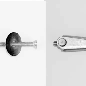 Metal Alçıpan Paraşüt Dübel Vidalı 8 Cm - 1 Adet