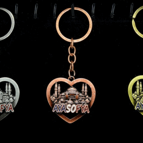 Metal Ayasofya Anahtarlık Alk2201