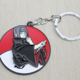 Metal Dönen Anime Figür Anahtarlık Alk3090
