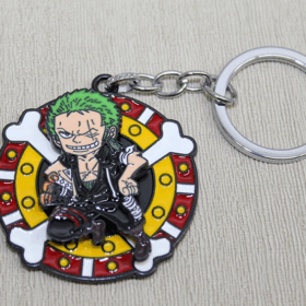 Metal Dönen One Piece Anahtarlık Alk3089