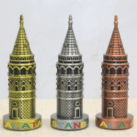 Metal Galata Kulesi Alk4318