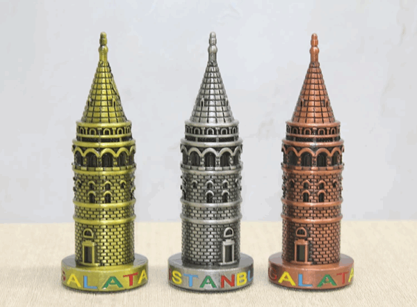 Metal Galata Kulesi Alk4318