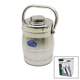 METAL KOVA 3LÜ SEFER TASI SAKLAMA KABI 1.6LT (K0)