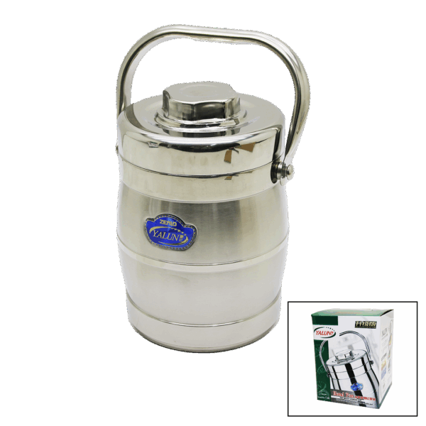 METAL KOVA 3LÜ SEFER TASI SAKLAMA KABI 1.6LT (K0)