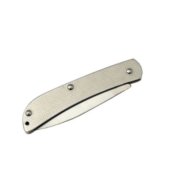 Metal Yerli Akarsu 15,5 Cm Kamp / Outdoor Çakı  - Yarı Otomatik - Görsel 2