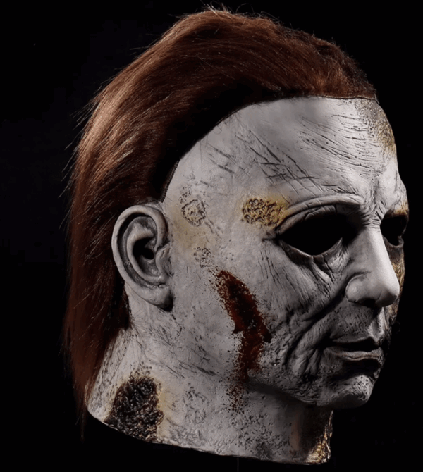 Michael Myers Lateks Maske - Michael Myers Et Maske Kafaya Tam Geçmeli - Görsel 4